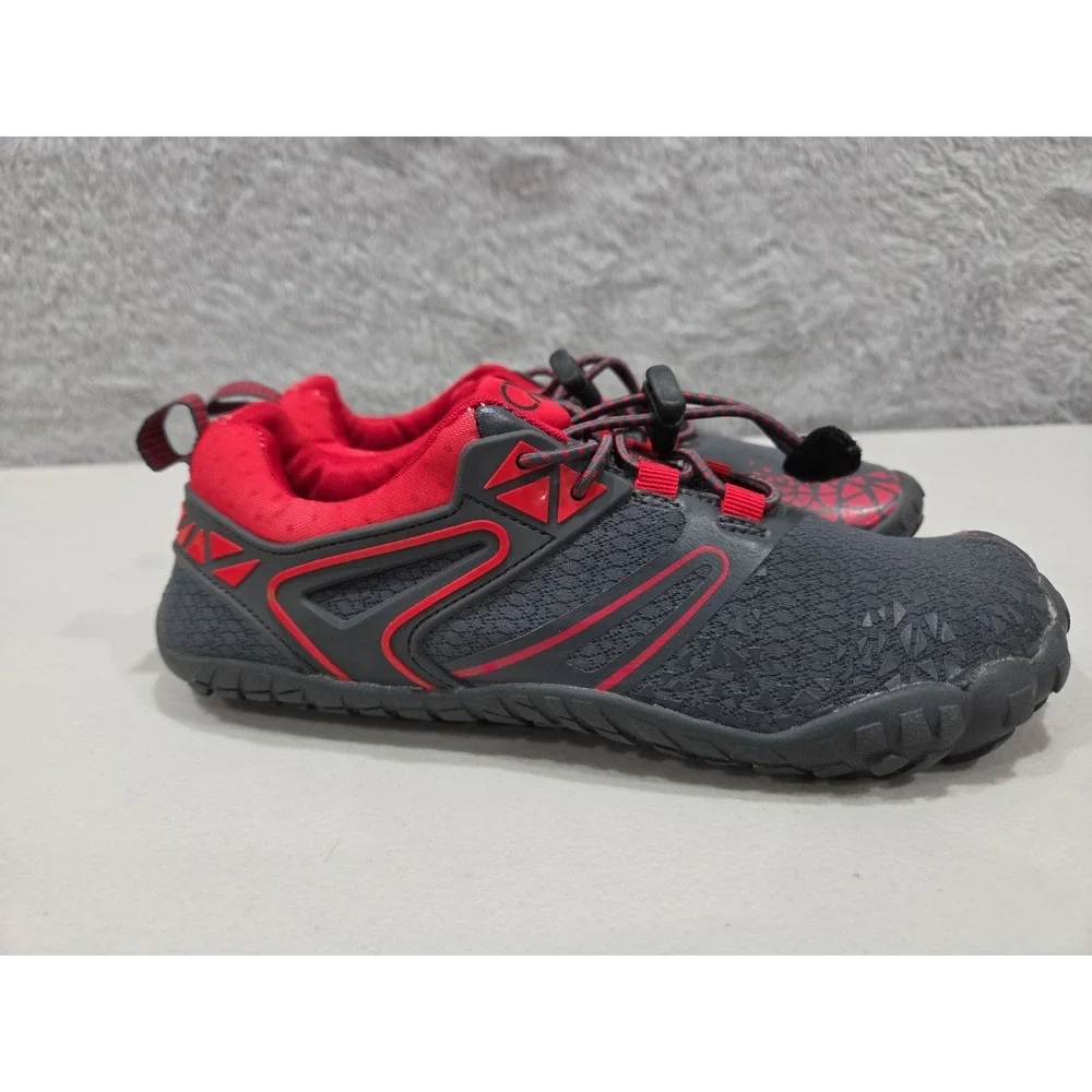 XIHALOOK  Hiking‎ Water Shoes Womens Mens Quick Dry Barefoot Red Sz M6 W7.5